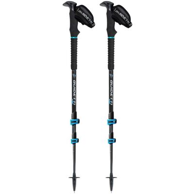 Guidetti - Bastoncini da trekking in carbonio - B Light Rubis Carbone MK3 in Alluminio - Nero Guidetti - Bastoncini da trekking in carbonio - B Light Rubis Carbone MK3 in Alluminio - Nero