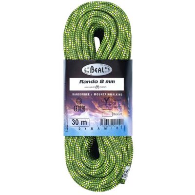 Beal Rando 8MM Verde 48m - Corda da Arrampicata Beal Rando 8MM Verde 48m - Corda da Arrampicata