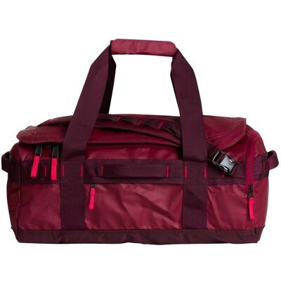 The North Face - Duffel resistente - Base Camp Voyager Duffel 42L Burgundy Crush Deep Burgundy in Materiale Riciclato - Bordeaux The North Face - Duffel resistente - Base Camp Voyager Duffel 42L Burgundy Crush Deep Burgundy in Materiale Riciclato - Bordeaux