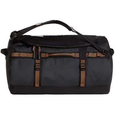 The North Face - Duffel resistente da 50 litri - Base Camp Duffel S TNF Black Smoke in Nylon - Nero The North Face - Duffel resistente da 50 litri - Base Camp Duffel S TNF Black Smoke in Nylon - Nero