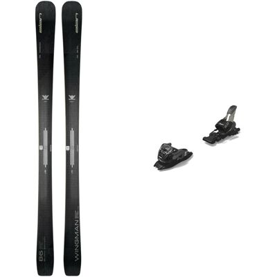 Elan - Sci all-mountain - Pack Wingman 86 Black Edition 2027 in Legno - Nero Elan - Sci all-mountain - Pack Wingman 86 Black Edition 2027 in Legno - Nero