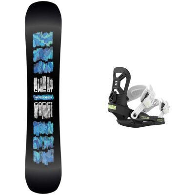 Nidecker - Snowboard freestyle - Pack Cheat Code Youth 2027 - Blu Nidecker - Snowboard freestyle - Pack Cheat Code Youth 2027 - Blu