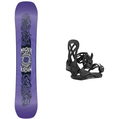 Nidecker - Snowboard freestyle - Pack Sensor Men 2027 in Legno - Viola Nidecker - Snowboard freestyle - Pack Sensor Men 2027 in Legno - Viola