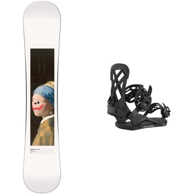 Nidecker - Snowboard freestyle - Pack Tape Deck 2027 - Bianco Nidecker - Snowboard freestyle - Pack Tape Deck 2027 - Bianco