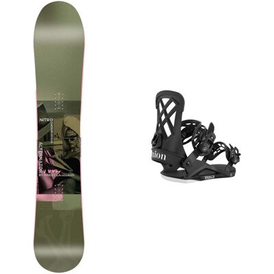 Nitro - Snowboard all-mountain - Pack Alternator X Hailey 2027 - Kaki Nitro - Snowboard all-mountain - Pack Alternator X Hailey 2027 - Kaki