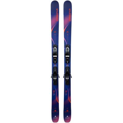 Dynastar - Pack skis all-mountain - M-Menace 90 + Xpress11 2027 - Taglia Bambino 150 cm - Viola Dynastar - Pack skis all-mountain - M-Menace 90 + Xpress11 2027 - Taglia Bambino 150 cm - Viola