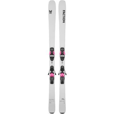 Faction - Set da sci da pista - Dancer 79 TI SYS 2027 + Strive GW 13 in Legno - Taglia 152 cm - Bianco Faction - Set da sci da pista - Dancer 79 TI SYS 2027 + Strive GW 13 in Legno - Taglia 152 cm - Bianco