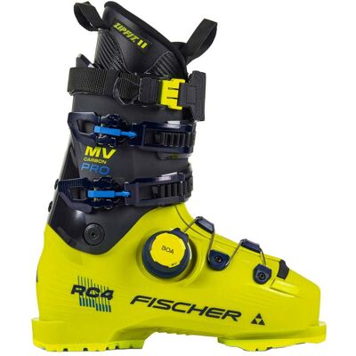 Fischer - Scarponi da sci alpino - RC4 Carbon Pro MV Boa GW - Taglia 44 - Giallo Fischer - Scarponi da sci alpino - RC4 Carbon Pro MV Boa GW - Taglia 44 - Giallo