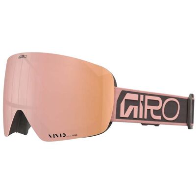 Giro - Maschera da sci/snowboard - Contour Rs Canyon Clay Petal Wordmark/Vivid Rose-Gold - Marrone Giro - Maschera da sci/snowboard - Contour Rs Canyon Clay Petal Wordmark/Vivid Rose-Gold - Marrone