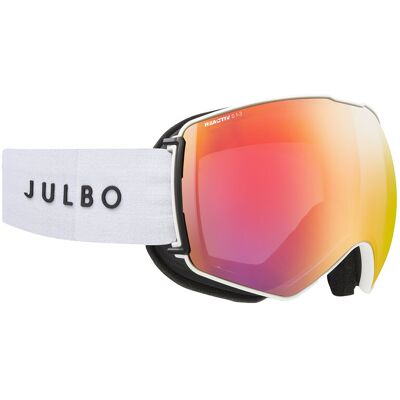 Julbo - Maschera da sci fotocromatica - Lightyear Reactiv HC 1-3 White/Black in Silicone - Bianco Julbo - Maschera da sci fotocromatica - Lightyear Reactiv HC 1-3 White/Black in Silicone - Bianco