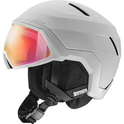 Julbo - Casco da sci/snowboard con visiera - Celest Reactiv HC 1-3 White - Taglia 55-59 cm - Bianco Julbo - Casco da sci/snowboard con visiera - Celest Reactiv HC 1-3 White - Taglia 55-59 cm - Bianco