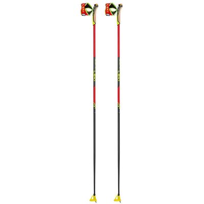 Leki PRC 750 - Bastoncini da sci nordico in fibra di carbonio - Rosso brillante/Giallo neon/Nero Leki PRC 750 - Bastoncini da sci nordico in fibra di carbonio - Rosso brillante/Giallo neon/Nero
