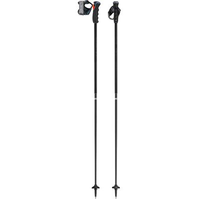 Leki - Bastoncini da sci alpino - Black Venom GS TR in Alluminio - Taglia 125 cm - Nero Leki - Bastoncini da sci alpino - Black Venom GS TR in Alluminio - Taglia 125 cm - Nero