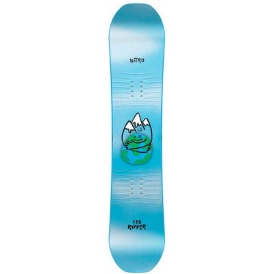 Nitro - Snowboard all-mountain - Ripper Kids 2027 in Legno - Taglia Bambino 106 cm - Blu Nitro - Snowboard all-mountain - Ripper Kids 2027 in Legno - Taglia Bambino 106 cm - Blu