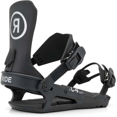 RIDE - Attacchi da snowboard - C-4 Black in Nylon - Taglia L - Nero RIDE - Attacchi da snowboard - C-4 Black in Nylon - Taglia L - Nero