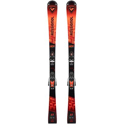 Rossignol - Hero Multievent 2025 + Nx 7 Gw - Hero Multievent Nx 7 Gw Lifter Black Hot Red 2025 in Titanio - Taglia Bambino 141 cm - rosso Rossignol - Hero Multievent 2025 + Nx 7 Gw - Hero Multievent Nx 7 Gw Lifter Black Hot Red 2025 in Titanio - Taglia Bambino 141 cm - rosso