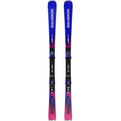 Salomon - Skis de piste - Equipe SL 12 + I12 GW 2027 in Legno - Taglia 160 cm - Blu Salomon - Skis de piste - Equipe SL 12 + I12 GW 2027 in Legno - Taglia 160 cm - Blu