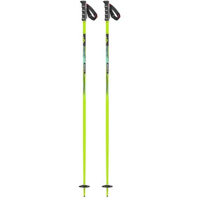 Scott - Bastoncini da sci - Team Issue SRS Fluo Yellow in Alluminio - Taglia 125 cm - Giallo Scott - Bastoncini da sci - Team Issue SRS Fluo Yellow in Alluminio - Taglia 125 cm - Giallo