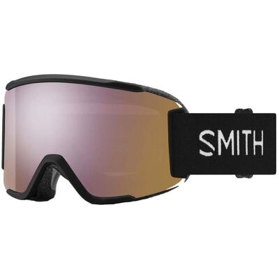Smith - Masque de ski - Squad S Black Chromapop Everyday Rose Gold Mirror in Silicone - Nero Smith - Masque de ski - Squad S Black Chromapop Everyday Rose Gold Mirror in Silicone - Nero