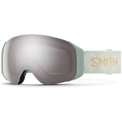 Smith - Maschera da sci - 4D Mag S Soft Grass Waves / Chromapop Sun Platinum Mirror in Silicone - Verde Smith - Maschera da sci - 4D Mag S Soft Grass Waves / Chromapop Sun Platinum Mirror in Silicone - Verde