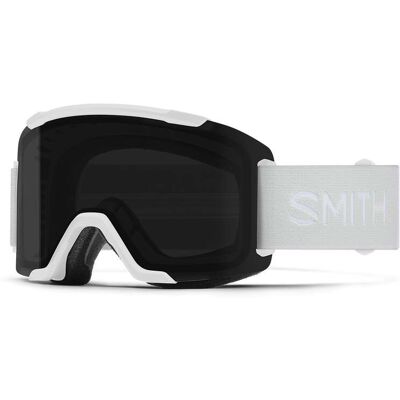 Smith - Maschera da sci/snowboard fotocromatica - Squad White Vapor / Chromapop Sun Black + ChromaPop Storm Blue Sensor Mirror - Bianco Smith - Maschera da sci/snowboard fotocromatica - Squad White Vapor / Chromapop Sun Black + ChromaPop Storm Blue Sensor Mirror - Bianco
