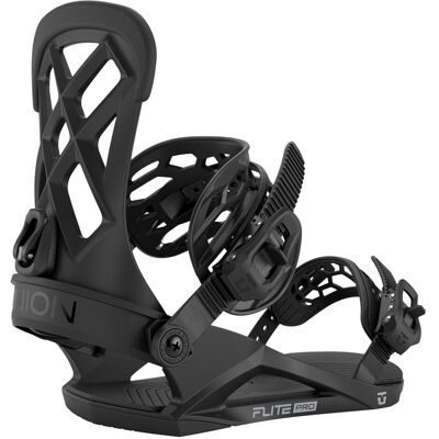 Union - Attacchi snowboard freestyle - Flite Pro Black - Taglia 41-43 - Nero Union - Attacchi snowboard freestyle - Flite Pro Black - Taglia 41-43 - Nero