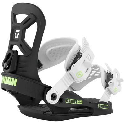 Union - Attacchi snowboard all-mountain - Cadet Mini Black in Alluminio - Nero Union - Attacchi snowboard all-mountain - Cadet Mini Black in Alluminio - Nero