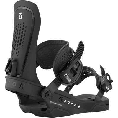 Union - Attacchi da snowboard - Force Black - Taglia 46-48 - Nero Union - Attacchi da snowboard - Force Black - Taglia 46-48 - Nero