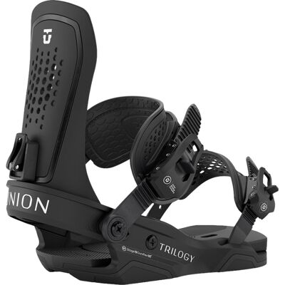 Union - Attacchi da snowboard - Trilogy Black in Alluminio - Taglia 37-40,5 - Nero Union - Attacchi da snowboard - Trilogy Black in Alluminio - Taglia 37-40,5 - Nero