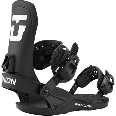 Union - Attacchi da snowboard - Ranger Black in Alluminio - Taglia M - Nero Union - Attacchi da snowboard - Ranger Black in Alluminio - Taglia M - Nero