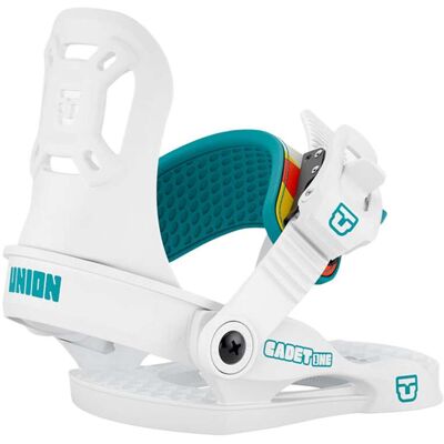 Union - Attacchi snowboard - Cadet One White in Alluminio - Bianco Union - Attacchi snowboard - Cadet One White in Alluminio - Bianco