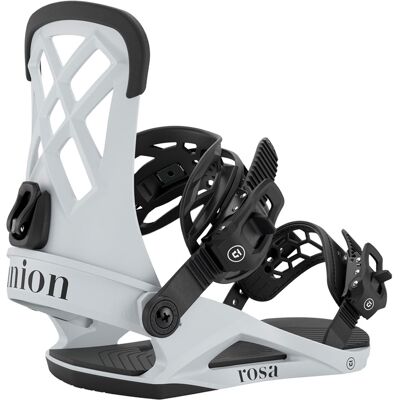 Union - Attacchi snowboard freestyle - Rosa Light Grey in Nylon - Taglia 37-40,5 - Grigio Union - Attacchi snowboard freestyle - Rosa Light Grey in Nylon - Taglia 37-40,5 - Grigio