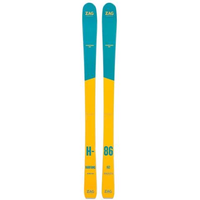 Zag - Sci all-mountain - Harfang 86 Lady 2026 in Legno - Taglia 162 cm - Giallo Zag - Sci all-mountain - Harfang 86 Lady 2026 in Legno - Taglia 162 cm - Giallo