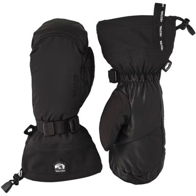 Hestra - Guanti da sci in pelle - Mitt Army Leather Extreme Black in Pelle - Taglia 10 - Nero Hestra - Guanti da sci in pelle - Mitt Army Leather Extreme Black in Pelle - Taglia 10 - Nero
