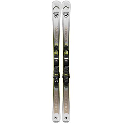 Rossignol - Set sci all-mountain - Arcade 78 + Xpress 11 GW B83 Black/Yellow 2026 in Legno - Taglia 172 cm - Grigio Rossignol - Set sci all-mountain - Arcade 78 + Xpress 11 GW B83 Black/Yellow 2026 in Legno - Taglia 172 cm - Grigio