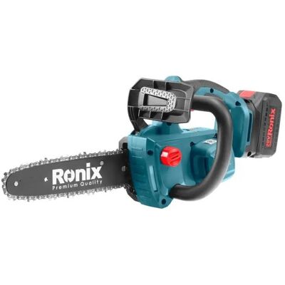 Ronix Motosega a batteria brushless20v da 25 cm 1batt 4ah incl. Ronix Motosega a batteria brushless20v da 25 cm 1batt 4ah incl.