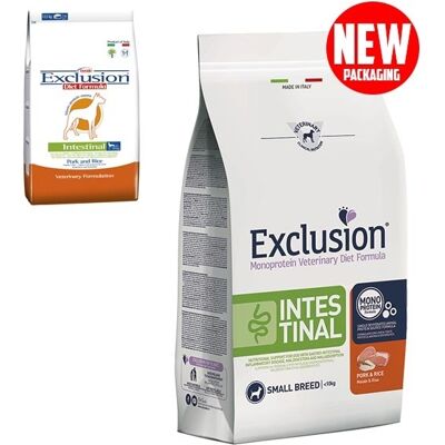 Exclusion Cibo per Cani Intestino Piccolo Maiale & Riso Exclusion Cibo per Cani Intestino Piccolo Maiale & Riso