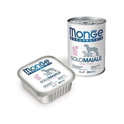 Cibo per cani Monge con maiale - Grain free - 400g Cibo per cani Monge con maiale - Grain free - 400g