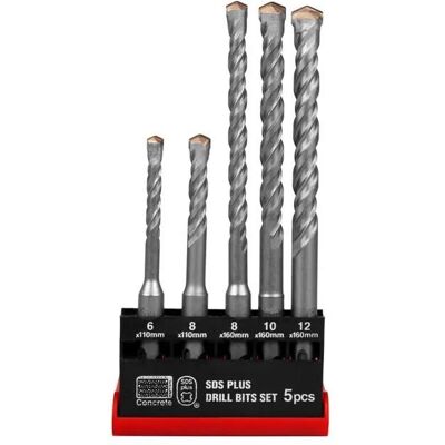 Ronix Set di punte per trapano sds plus (5pezzi) Ronix Set di punte per trapano sds plus (5pezzi)