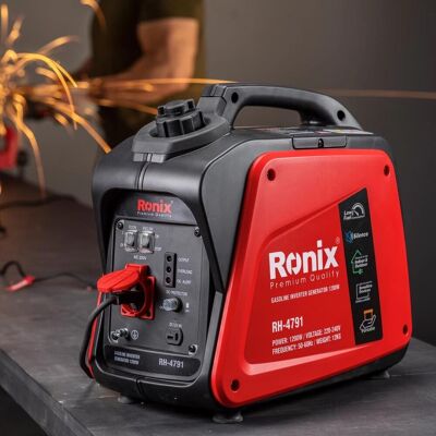 Ronix Generatore inverter a benzina silent 1200w 220v e 12v Ronix Generatore inverter a benzina silent 1200w 220v e 12v