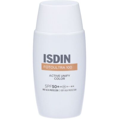 Isdin Fotoultra 100 Active Unify Fusion Fluid Color SPF50 - Protezione solare viso Isdin Fotoultra 100 Active Unify Fusion Fluid Color SPF50 - Protezione solare viso