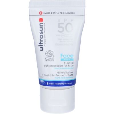 Ultrasun AG Ultrasun Crema Solare Minerale Viso SPF 50 Ultrasun AG Ultrasun Crema Solare Minerale Viso SPF 50