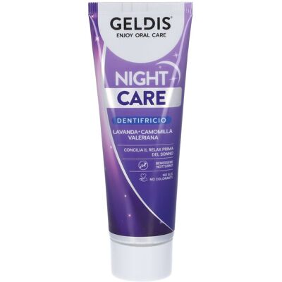 Geldis Dentifricio Night Care 75 ml Dentifricio Geldis Dentifricio Night Care 75 ml Dentifricio
