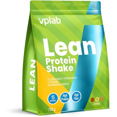 VPLAB - LEAN PROTEIN SHAKE Cookies - 750 g - Protein Shake VPLAB - LEAN PROTEIN SHAKE Cookies - 750 g - Protein Shake