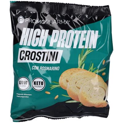 Promopharma SpA High Protein Crostini Rosmarino - Snack Promopharma SpA High Protein Crostini Rosmarino - Snack