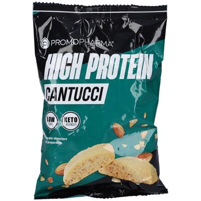 Promopharma Cantucci ad Alto Contenuto di Proteine - Biscotti 50g Promopharma Cantucci ad Alto Contenuto di Proteine - Biscotti 50g