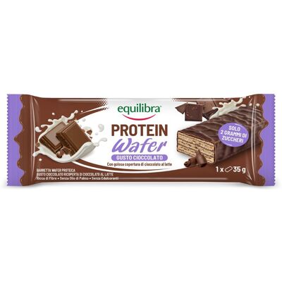 Equilibra Protein Wafer Barretta Gusto Cioccolato - Risparmia il 10% c Equilibra Protein Wafer Barretta Gusto Cioccolato - Risparmia il 10% c