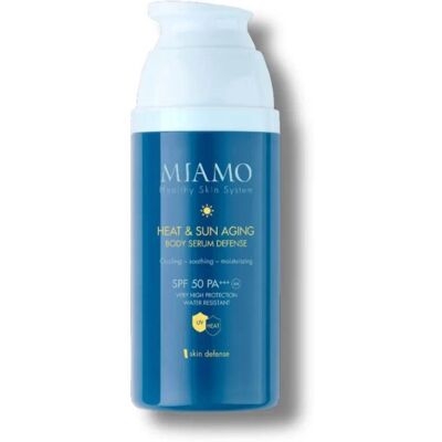 Miamo Heat & Sun Aging Body Serum Defense SPF 50 100 ml Siero Miamo Heat & Sun Aging Body Serum Defense SPF 50 100 ml Siero