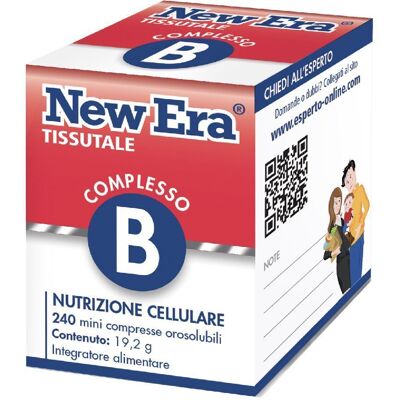 New Era Complesso B di Schüssler - Pastiglie Sublinguali Stress & Concentrazione New Era Complesso B di Schüssler - Pastiglie Sublinguali Stress & Concentrazione