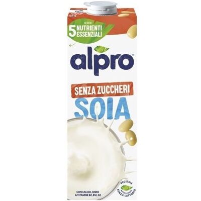 Alpro Bevanda di soia senza zuccheri 1L - Bevanda vegetale Alpro Bevanda di soia senza zuccheri 1L - Bevanda vegetale